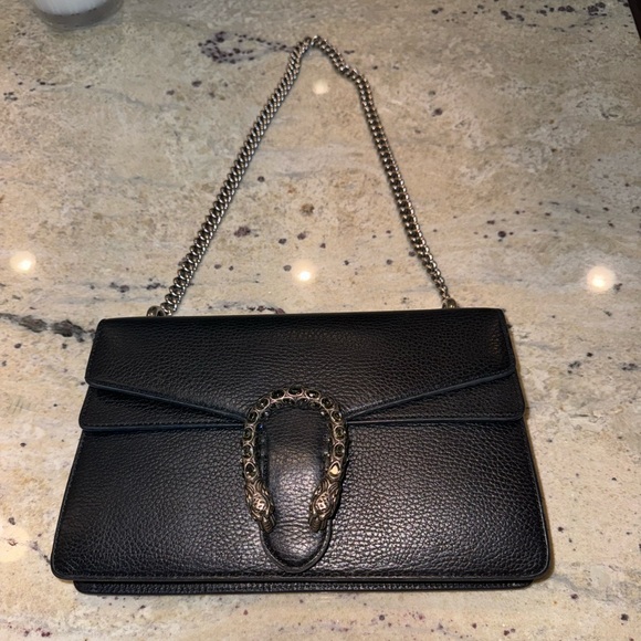 Black leather Size small Gucci Dionysus bag - Picture 2 of 10
